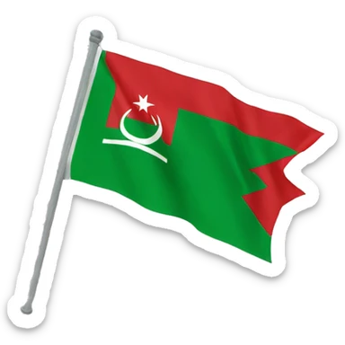Balochistan flag  sticker