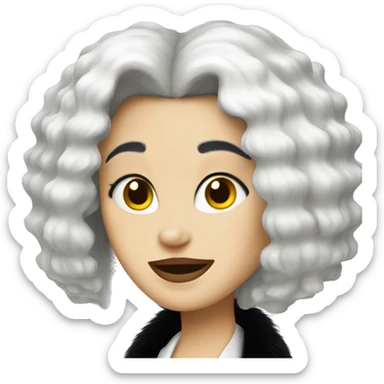 Cruella De Vil  sticker