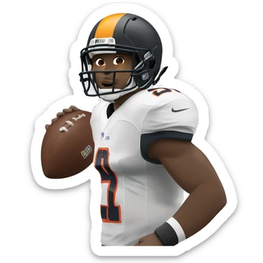 A football player with D.MAJANO at the back of his jersey sticker