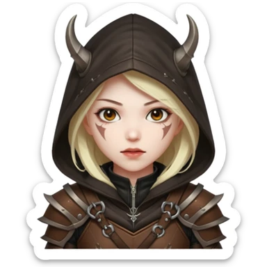 make zoey kpop demon hunters sticker