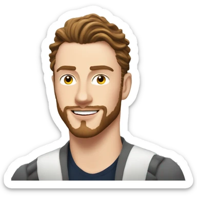 aaron taylor johnson as tangerine in bullet train sticker