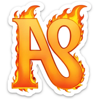 Can you make a banner that says PYRO in gothic letters, the letters should also be on fire sticker