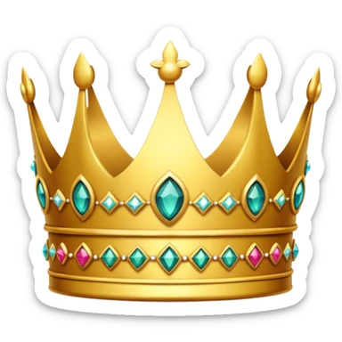 Crown yalla ludo sticker