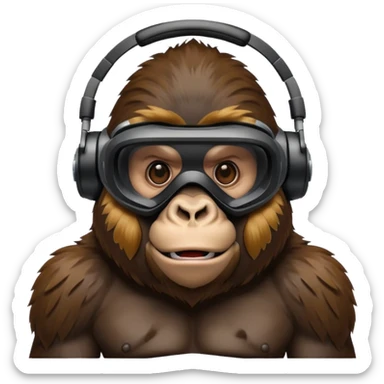 Gorilla tag sticker