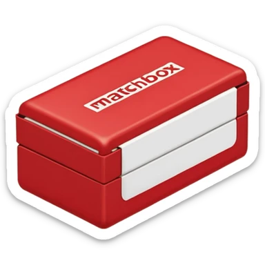 matchbox sticker