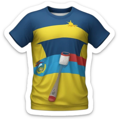 t-shirt sport of ecuador sticker