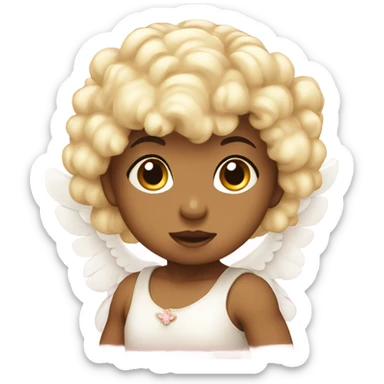 Sweet innocent angel baby sticker
