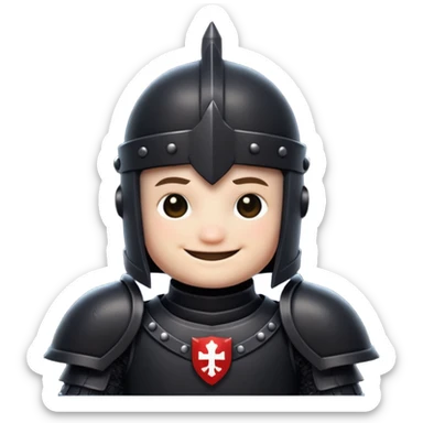 A Roblox Black Knight hacker sticker