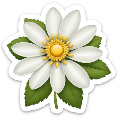 Flor margarita sticker