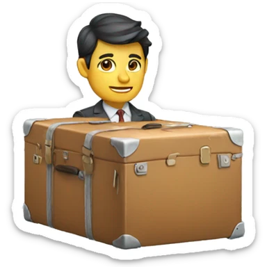 bringing case sticker