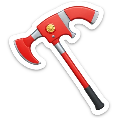 A Firefighter Axe  sticker