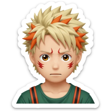 katsuki bakugo sticker