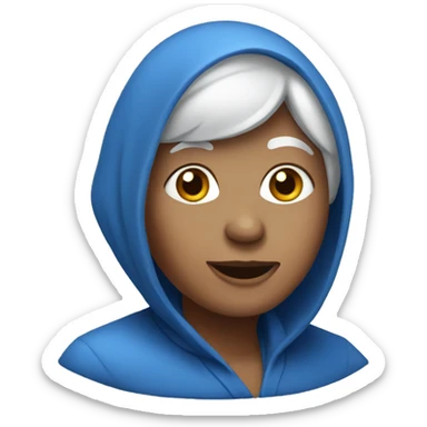 Blue nan sticker