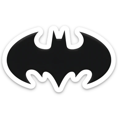 Batman real log of Batman begins I want that image in form of emoji so I can use it for my insta bio sticker