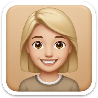 an image of me based on a picture of me sticker