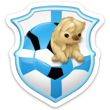 Napoli soccer team logo sticker