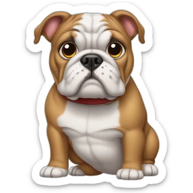 bulldog sticker