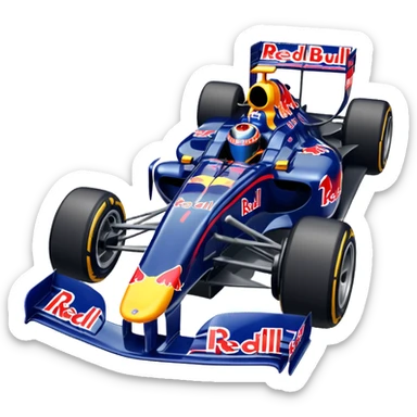 formula one redbull sticker