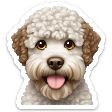 Lagotto Romagnola brawn  sticker
