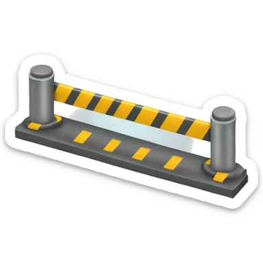 car barrier sticker
