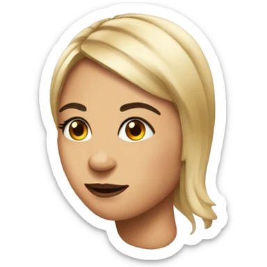 Cara tatuada sticker