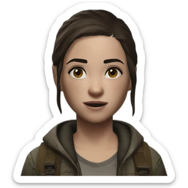 abby the last of us part 2 sticker