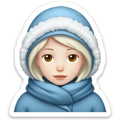 It was hard to get out of the house after the snowstorm sticker