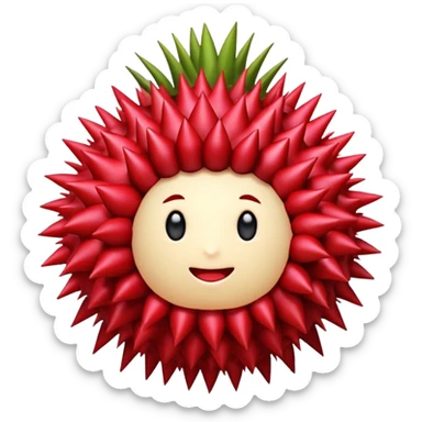 rambutan sticker