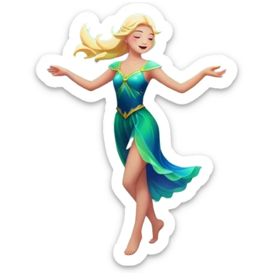 only northern lights sticker