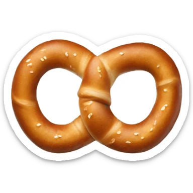 sad pretzel sticker