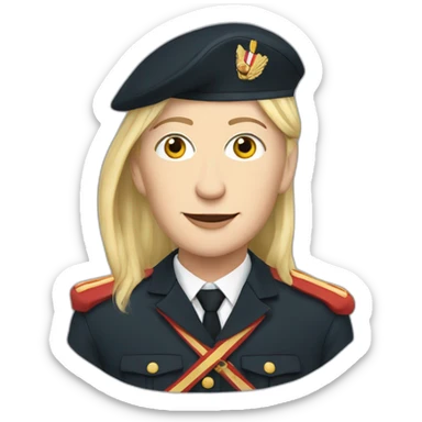 Marine Lepen sticker