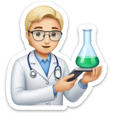 exames laboratoriais sticker