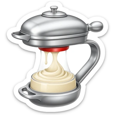 Cream squeezer sticker