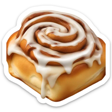 Cinnamon roll sticker