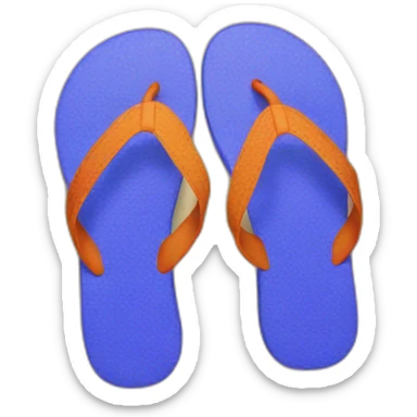flip flop sticker