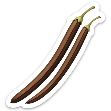 vanilla beans sticker