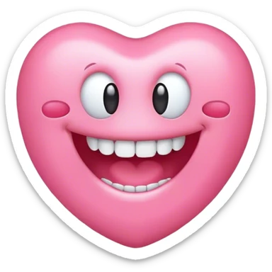 Emojis rosados de acerca de una clinica  dental sticker