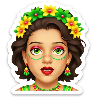 Joyful Reveler sticker