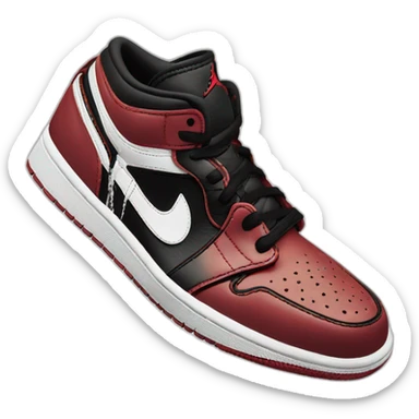 Air jordan 1 low sticker