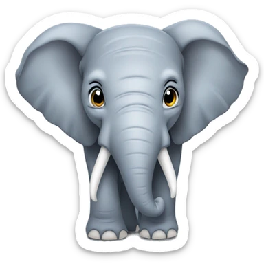 elephant sticker