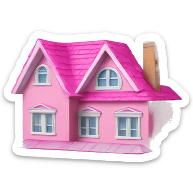 Barbie house sticker
