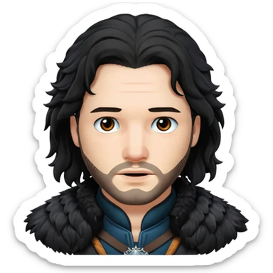Jon Snow sticker