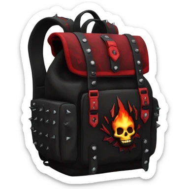 Satan’s backpack  sticker