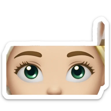 Girl cry’s three times for help sticker