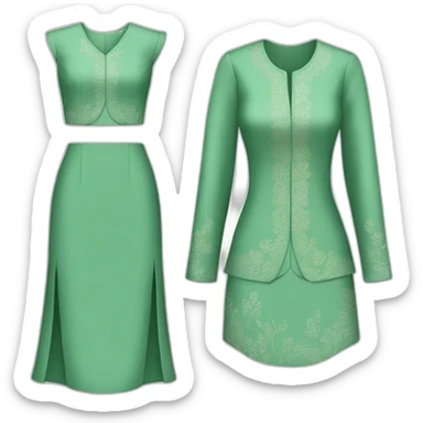 Baju Kurung sticker