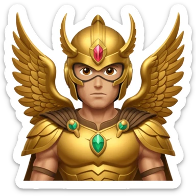Hawkman from Justice League sticker