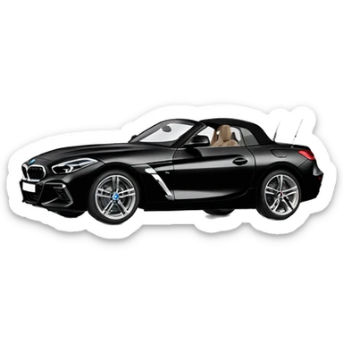 black bmw z4 2020 sticker
