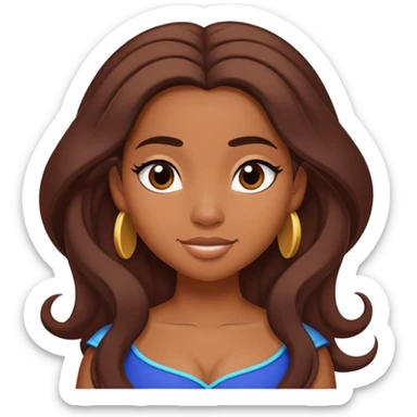 Disney asha from wish sticker
