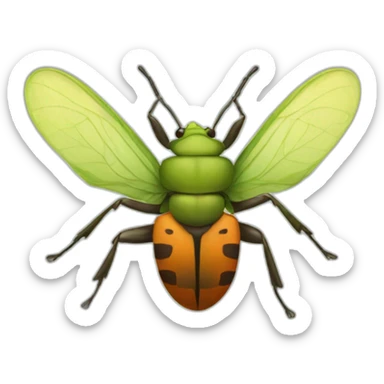 Bug sticker