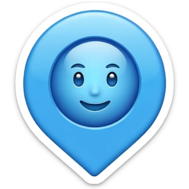 A blue tick used in instagram sticker